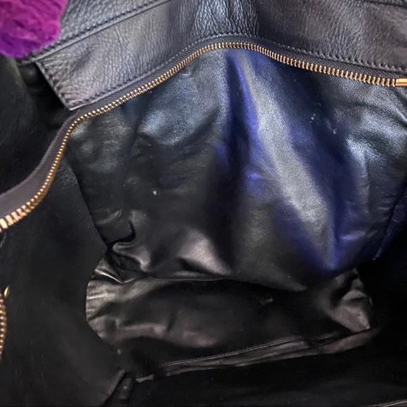 Celine Natural Canvas and Leather Luggage Tote Bag - Picture 7 of 14